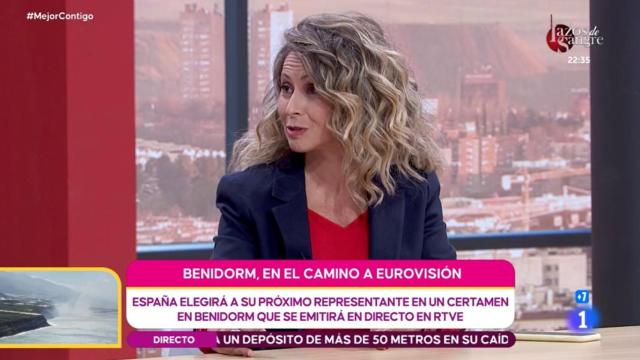 Eva Mora ha desvelado los detalles del Benidorm Fest en 'Mejor contigo'.