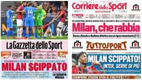 Robo al Milan: en Italia estallan y señalan los favores arbitrales al Atlético de Madrid