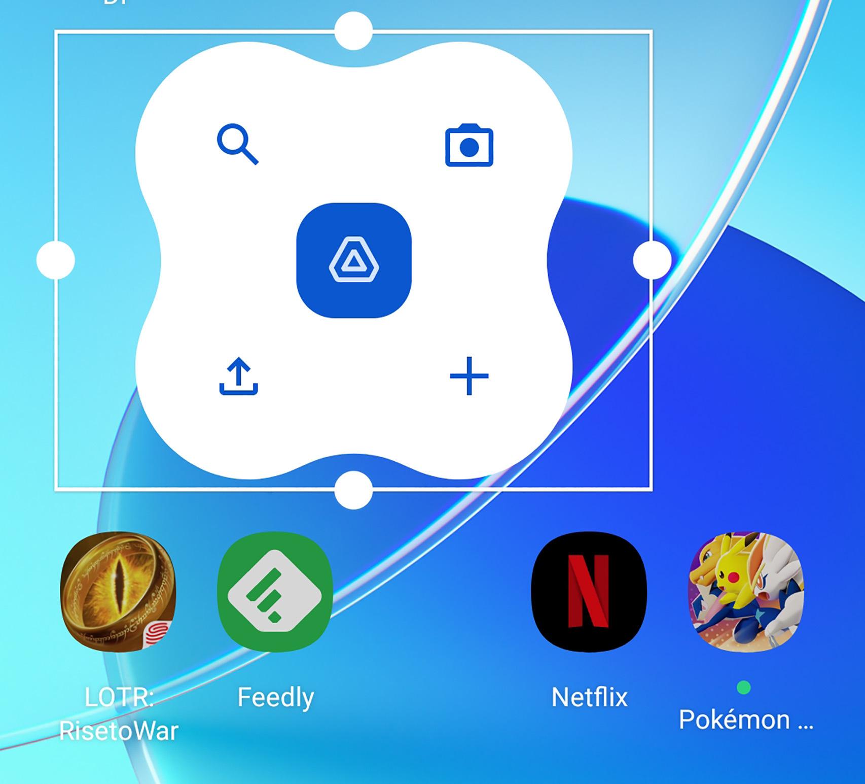 Ampliando el tamaño del widget de Google Drive
