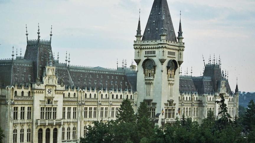 Palacio Nacional en Iasi, Rumanía