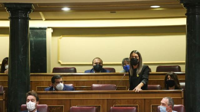 Míriam Nogueras, portavoz de Junts en el Congreso.