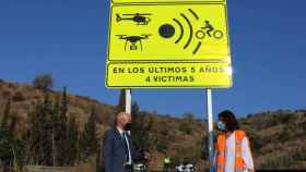 Málaga, tercera provincia española con más señalización de riesgo especial para motoristas.