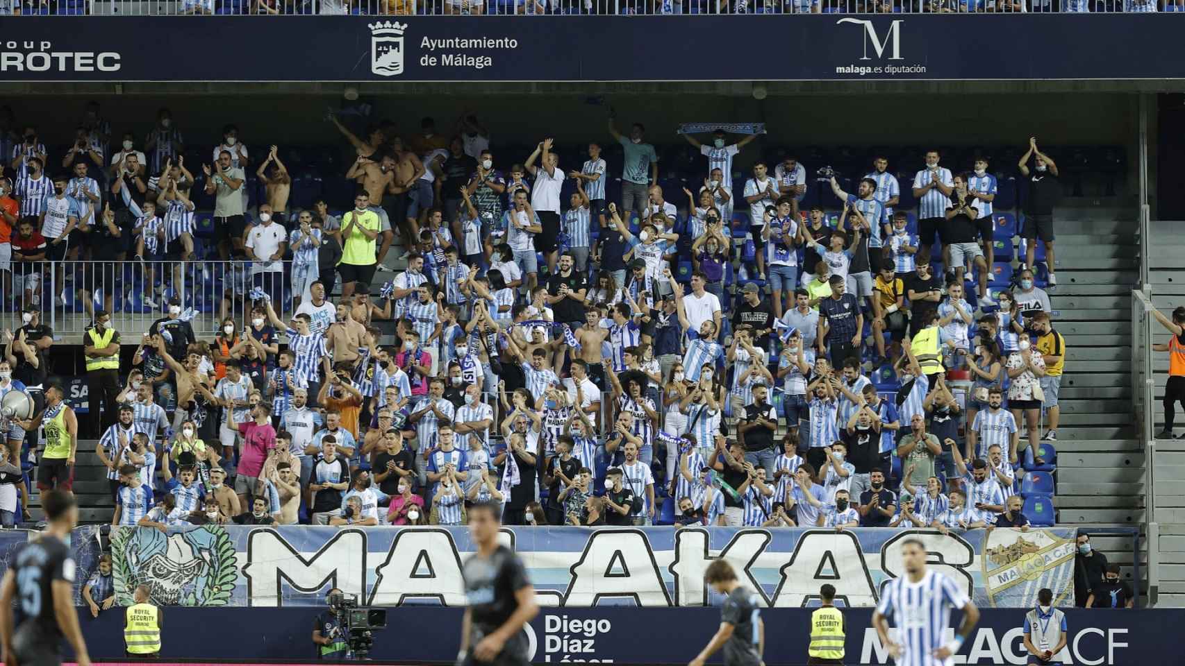 Luz verde a la normalidad en el deporte de Málaga en La Rosaleda y el Carpena