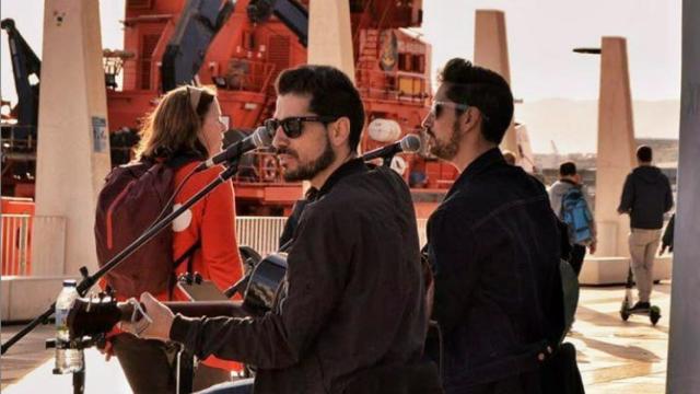 Los Pantoja (Calle Nueva), los músicos que vieron en el centro de Málaga su salvación artística.