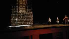 Un momento de los ensayos de la ópera 'Comuneros' en el CAEM de Salamanca