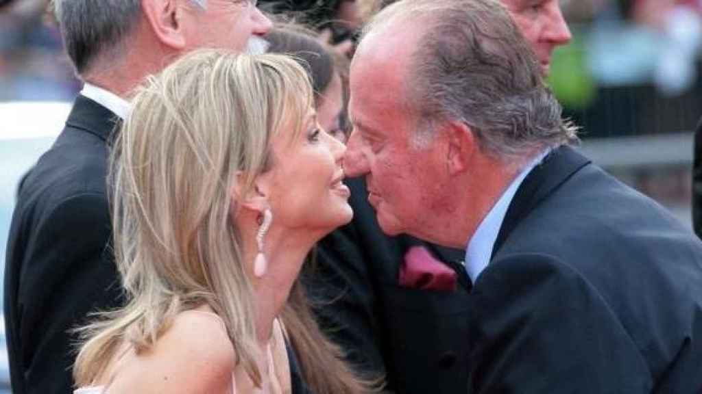 Corinna y el rey Juan Carlos, juntos en los Premios Laureus de 2006.