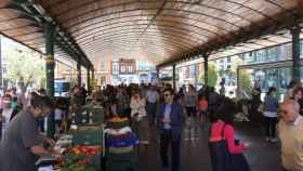 El Ecomercado de la Plaza de España en Valladolid