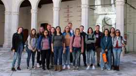 Estudiantes que participan en el Curso de Lengua y Cultura Española de la UVa