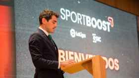 Iker Casillas en la presentación del proyecto SportsBoostHub