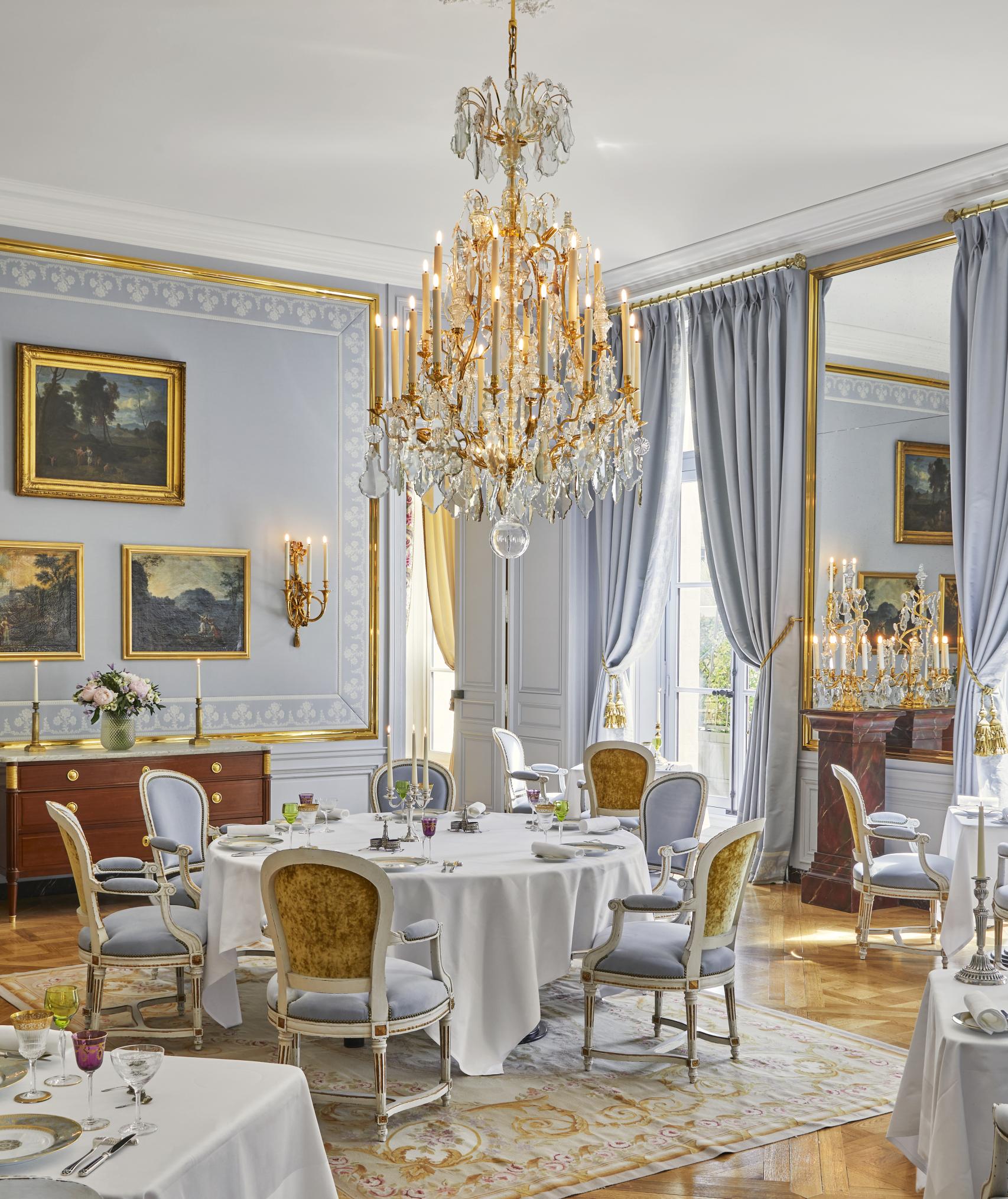El restaurante Grand Cabinet en Versalles.