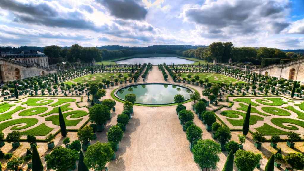Los jardines de Versalles.