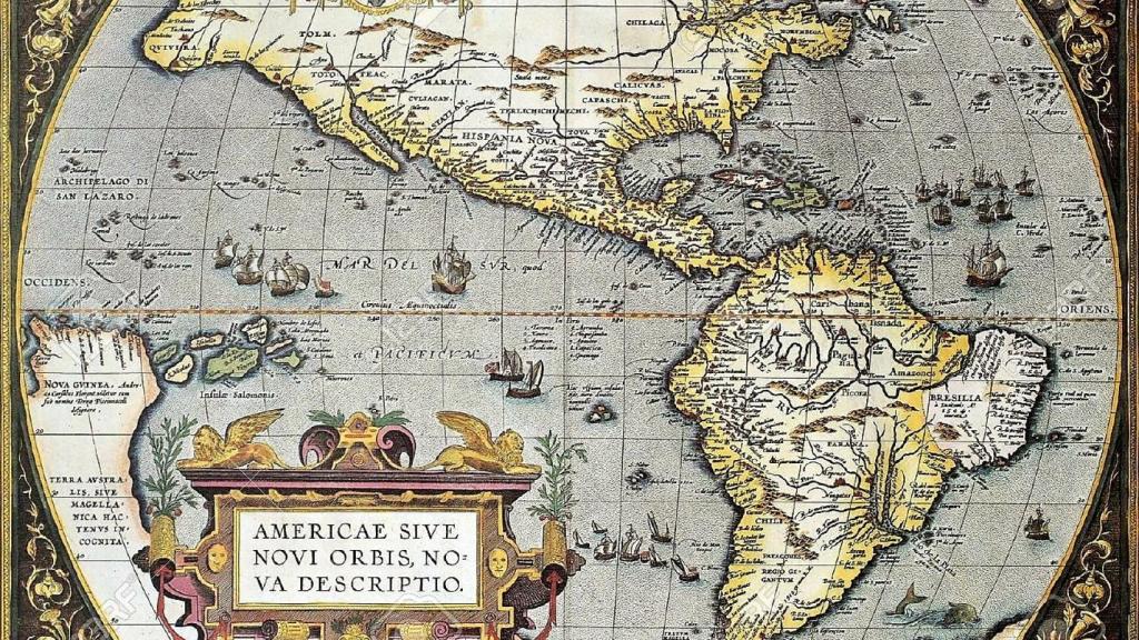 'Theatrum orbis terrarium'. El Nuevo Mundo según Ortelius.