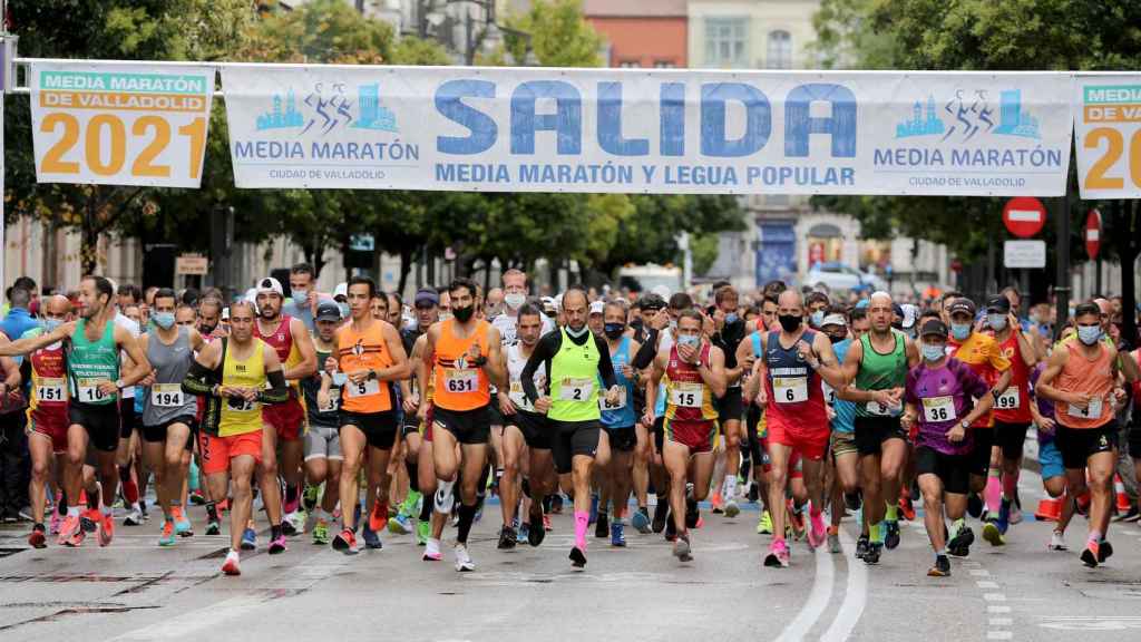 atributo Rudyard Kipling Cobertizo Más de 1.600 atletas inscritos en la Media Maratón y Legua de Valladolid