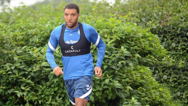 Troy Deeny durante un entrenamiento con el Birmingham