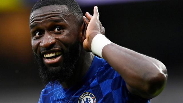 Antonio Rudiger, durante un partido con el Chelsea