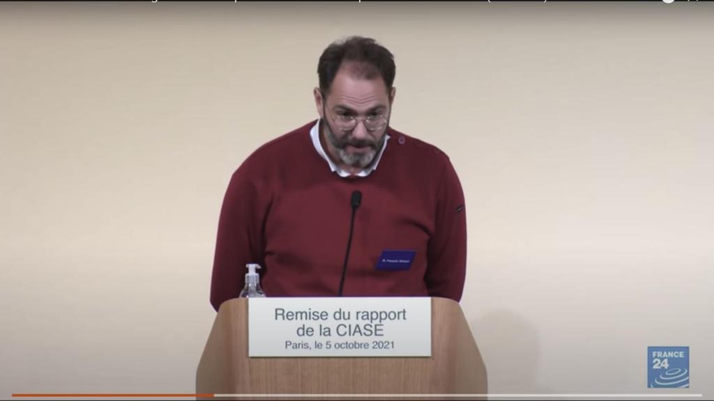 François Devaux, presidente de la asociación La Parole Libérée.