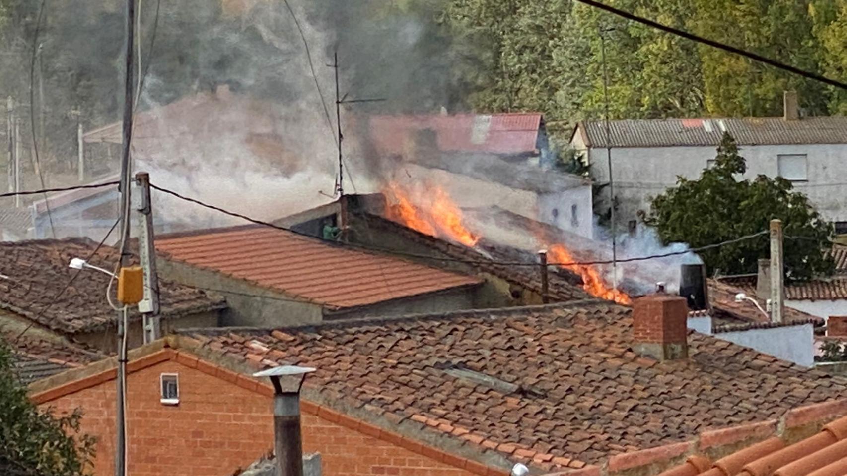 Incendio en El Piñero