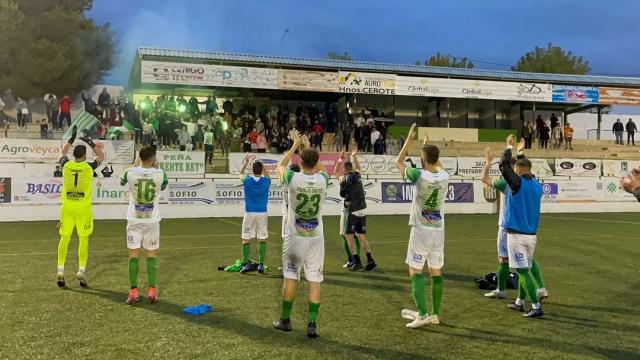 Jugadores del Quintanar del Rey. Foto: @cdquintanardrey