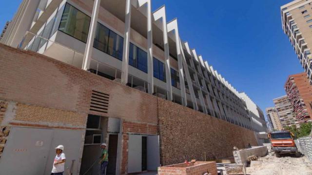 Obras del centro cultural de Benidorm, en imagen de archivo.