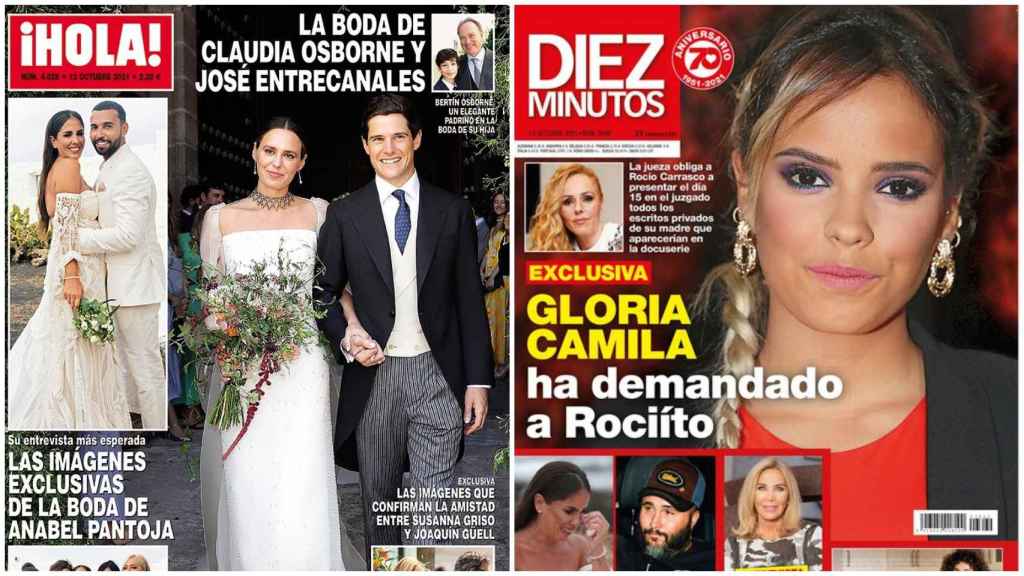 Kiosco rosa: Gloria Camila demanda a Rocío Carrasco y la jueza exige ver  los escritos de Rocío Jurado
