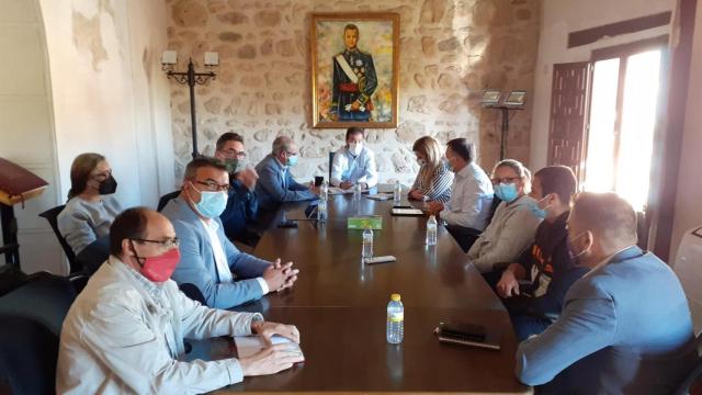 Reunión por la marcha de Florette