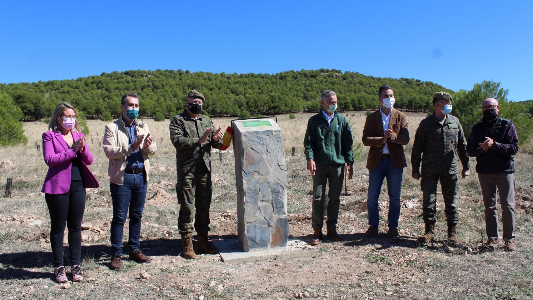 Iberdrola reforesta con 17.000 árboles el campo de maniobras de Chinchilla  (Albacete)