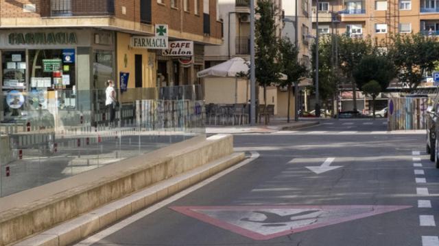 Plaza del barrio Garrido donde se produjo el tiroteo