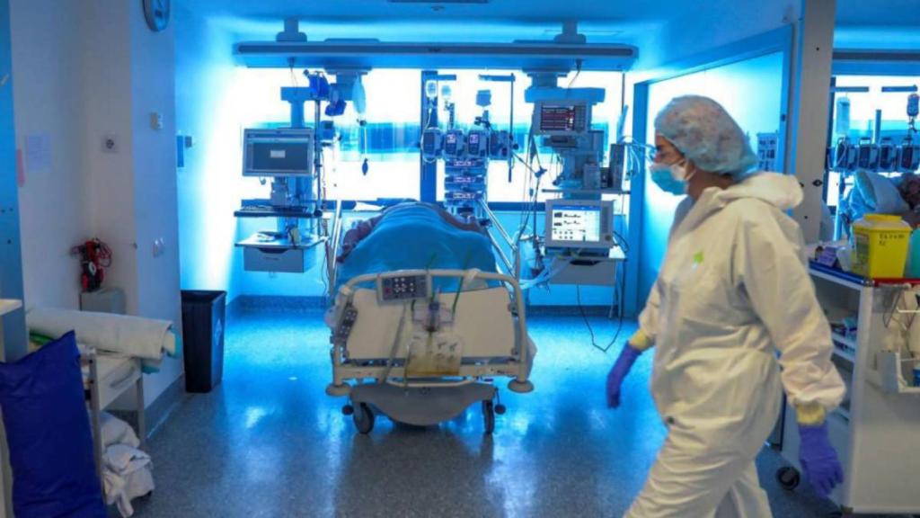 Hospital durante la epidemia de Covid-19