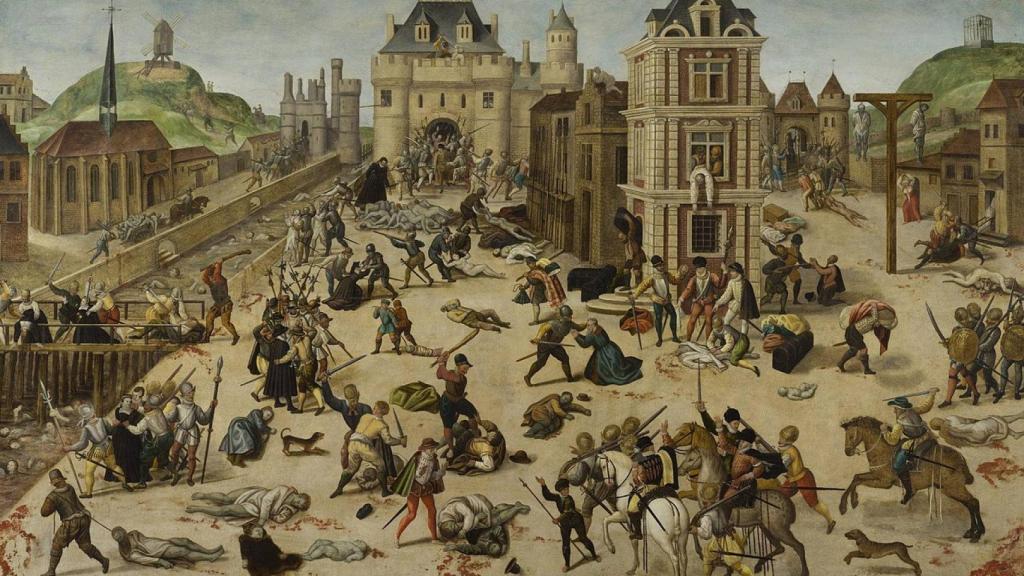 Cuadro de 'La masacre de San Bartolomé' de François Dubois.