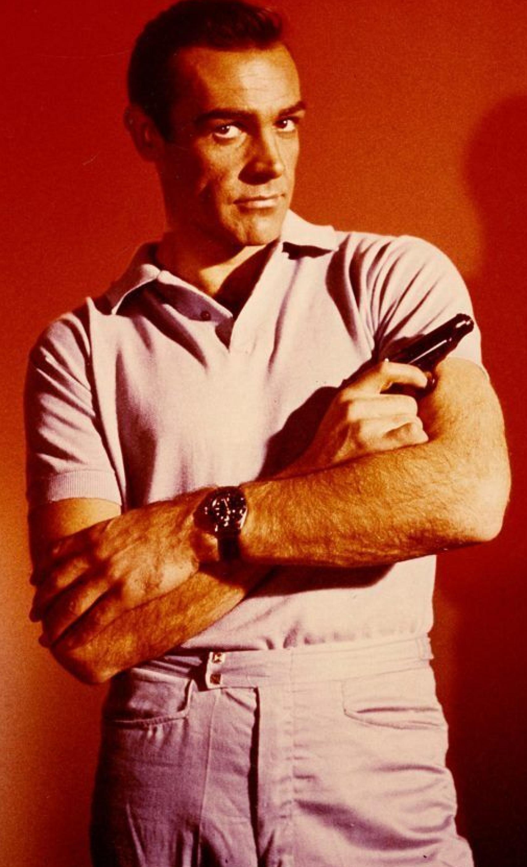 Sean Connery con un rolex.