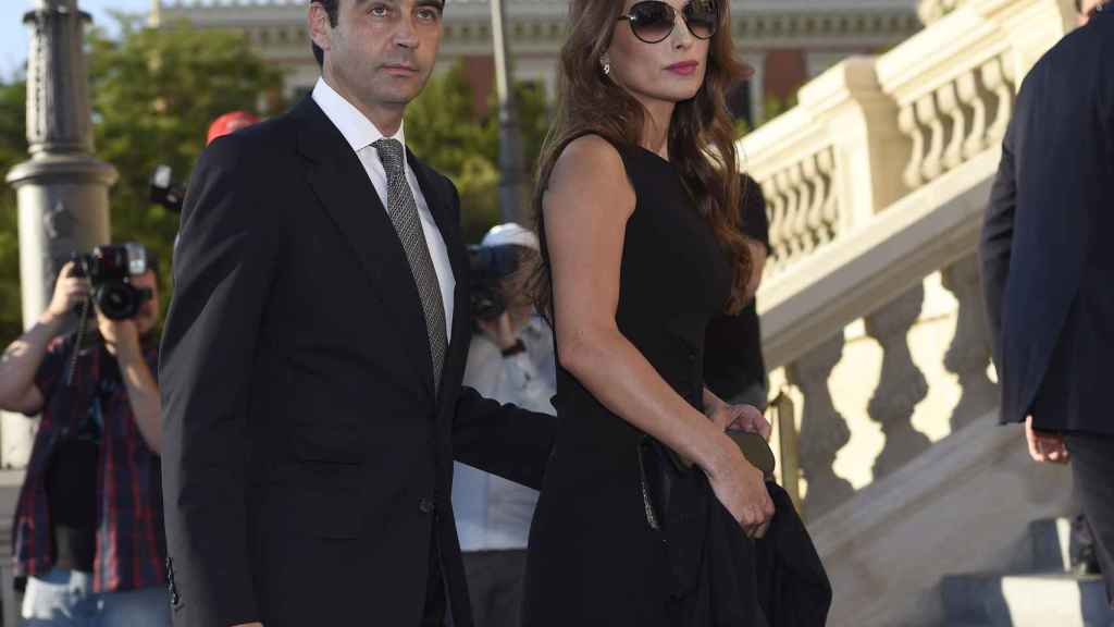 Enrique Ponce y su exmujer, Paloma Cuevas, en una imagen de archivo fechada en junio de 2015.