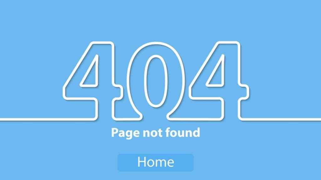 Error 404.