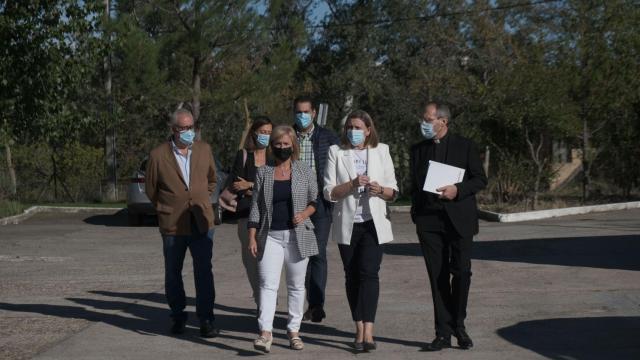 Isabel Blanco en el acto de esta mañana en Zamora