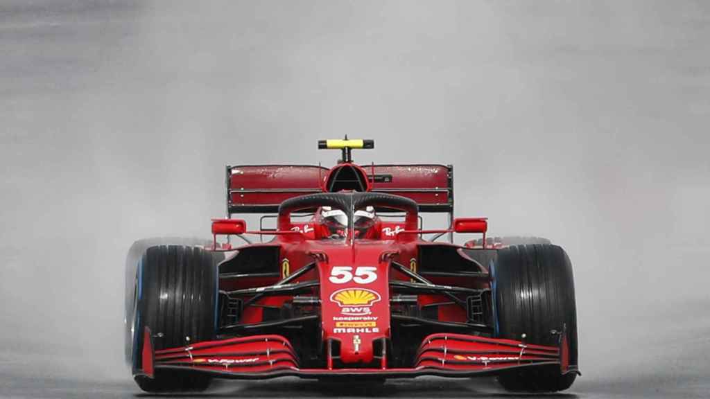 Carlos Sainz en la clasificación del Gran Premio de Turquía