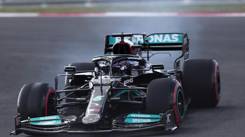 Hamilton, en el GP de Turquía