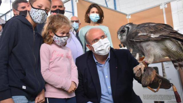 José Luis Martínez Guijarro ha asistido en San Lorenzo de la Parrilla (Cuenca) a la XII Feria de Aves.