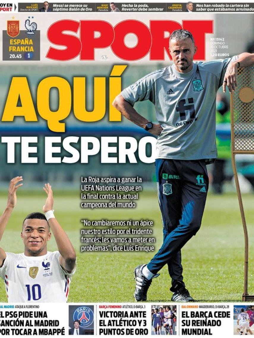 Portada SPORT