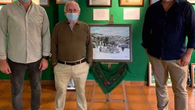 Luis Martín Chozas y su exposición 'Las calles del pueblo'