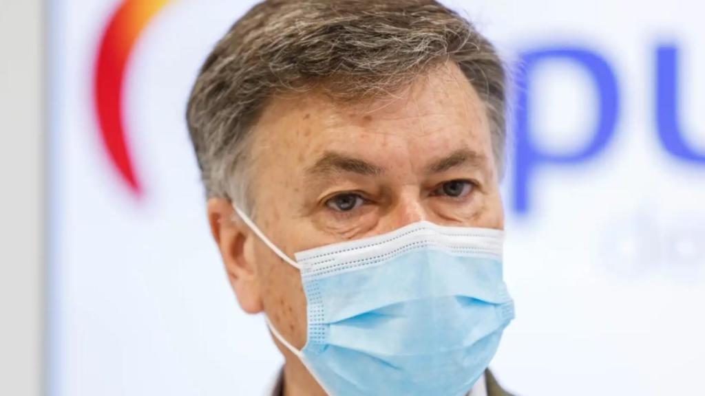 El secretario general del PP en Castilla y León, Francisco Vázquez