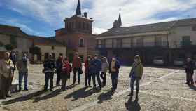 La monumentalidad de Martín Muñoz de las Posadas y el patrimonio arqueológico de Bernardos dejan admirados a los participantes del ciclo ‘Viajero, yo te enseñaré Segovia'