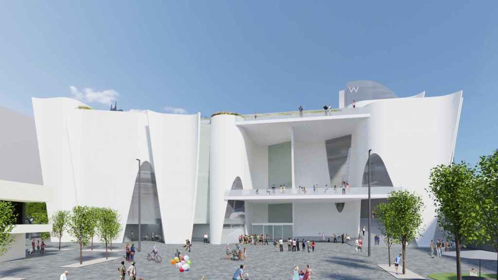 Diseño del arquitecto Toyo Ito para el Hermitage de Barcelona.