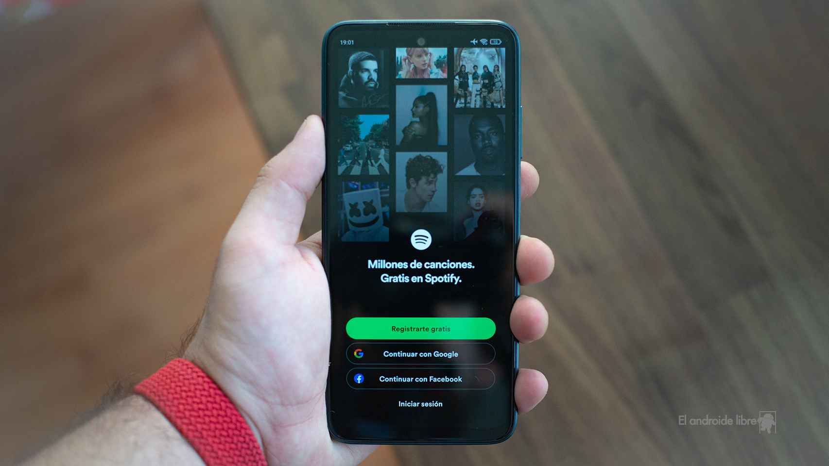 Spotify en el Redmi 10