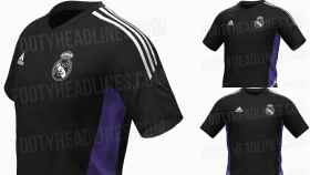 Los diseños filtrados de la camiseta de entrenamiento del Real Madrid para la 2022/2023