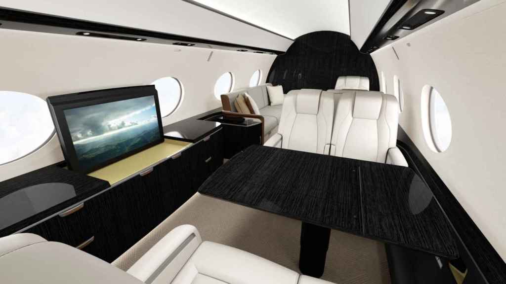 Interior cabina Gulfstream G800