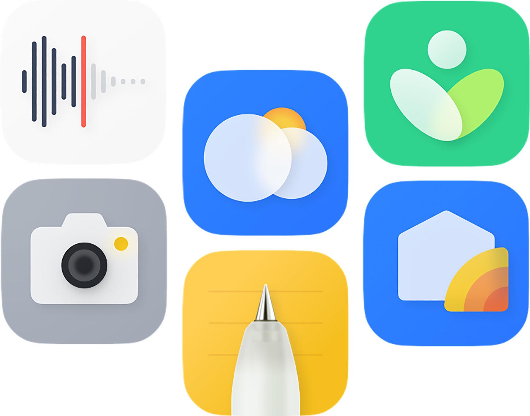 Iconos de ColorOS 12