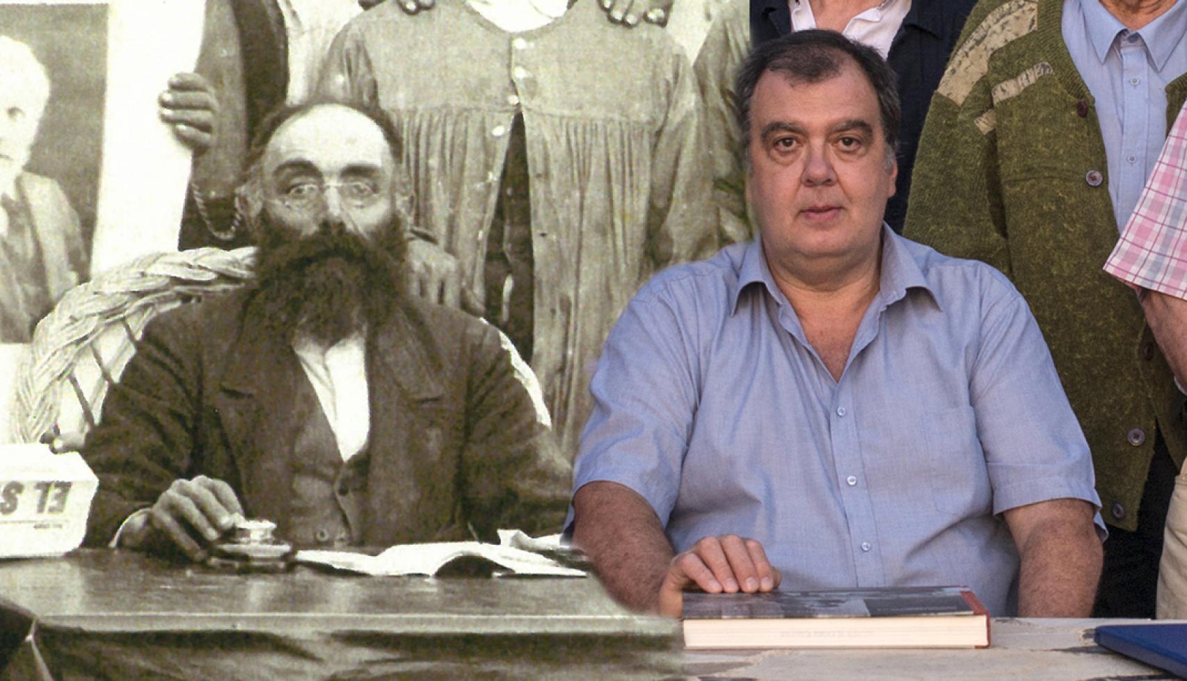 Escolástico Correas, 'el Rebelde', y José Luis Martínez.