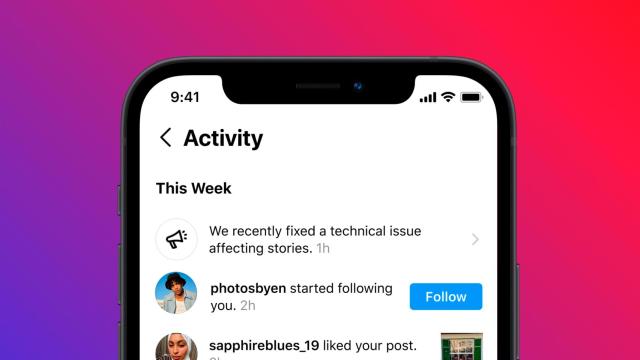 Instagram te avisará si hay problemas tecnicos o si van a bloquear tu cuenta