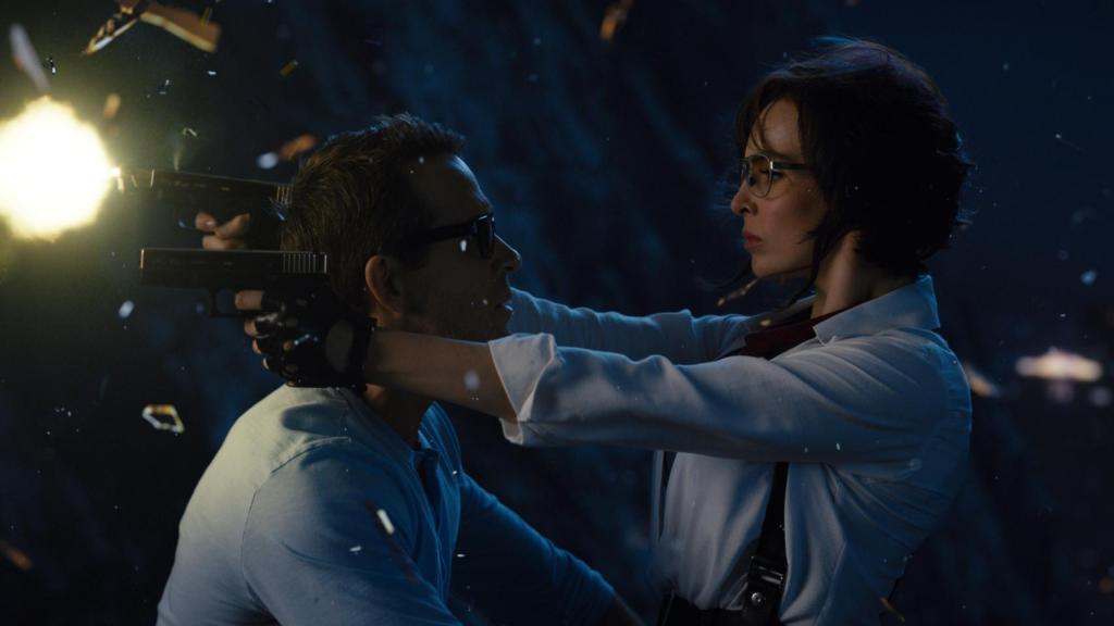 Ryan Reynolds y Jodie Comer, las estrellas de 'Free Guy'.