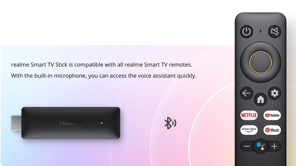 Mando of Realme Google TV Stick 4K