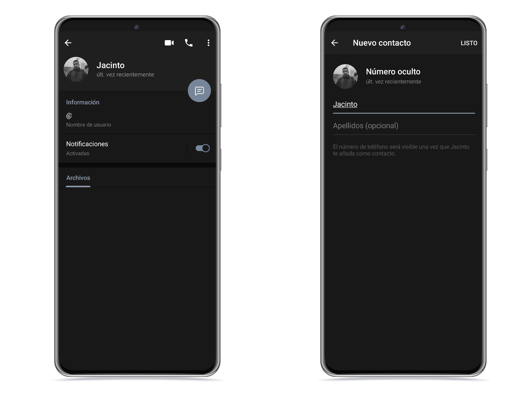 Cómo ocultar tu número de teléfono y más información en Telegram